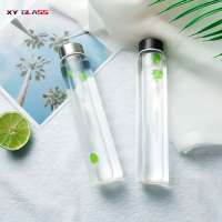 classical thin modern ECO friendly sport glass water bottle