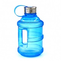 Hot Sales 650ml Plastic Sport Water Bottle with Stainless Steel Cap